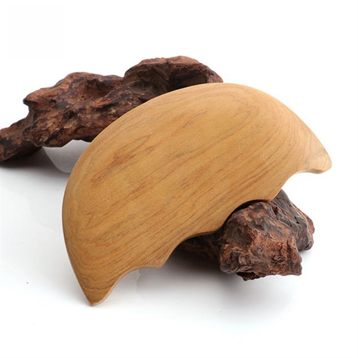 wooden guasha facial massage