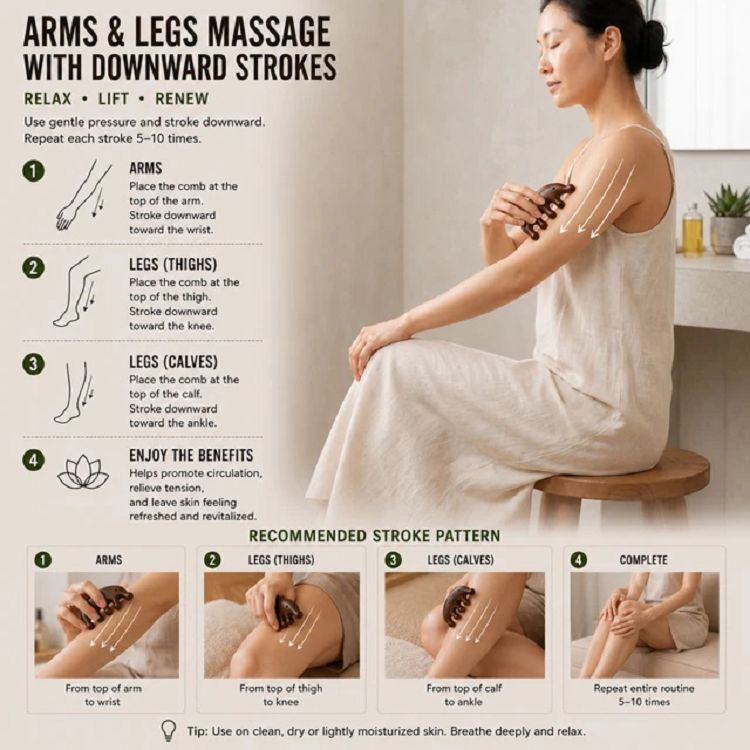 Sandalwood Massage Comb Sandalwood Massage Comb