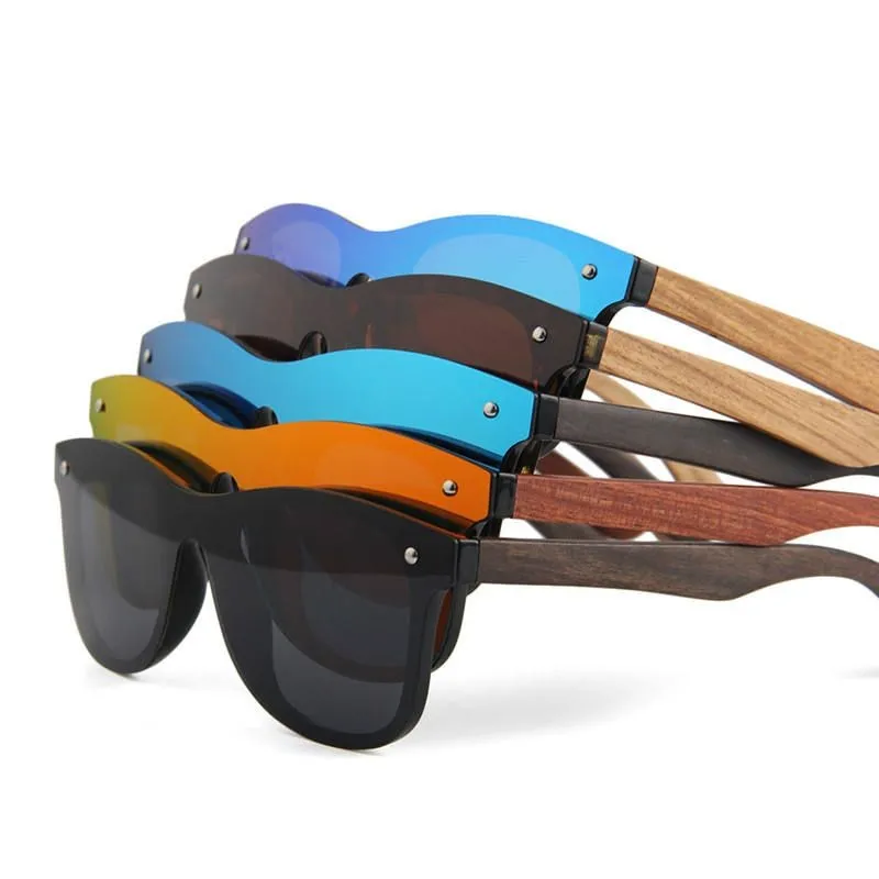 unisex handmade bamboo wood sunglasses