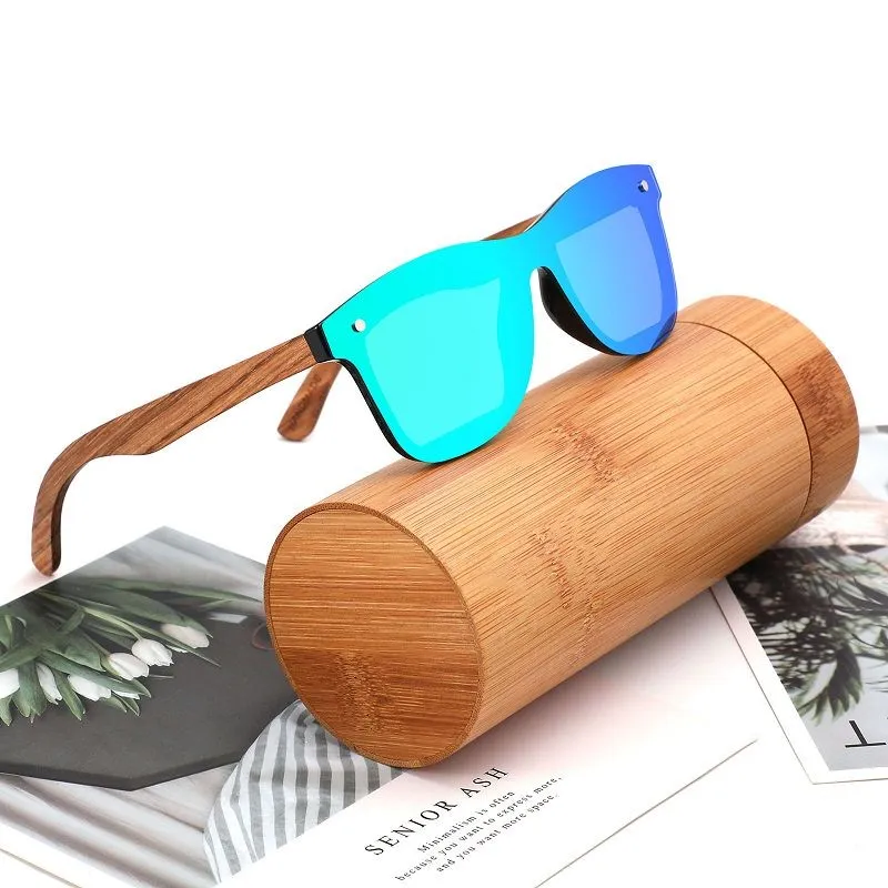 polarized natural bamboo wood shades